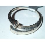 Ladies fancy 925 silver ring