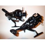 Two Mitchell free runner Free 5500 fixed spool reels