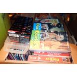 Box of DVDs,