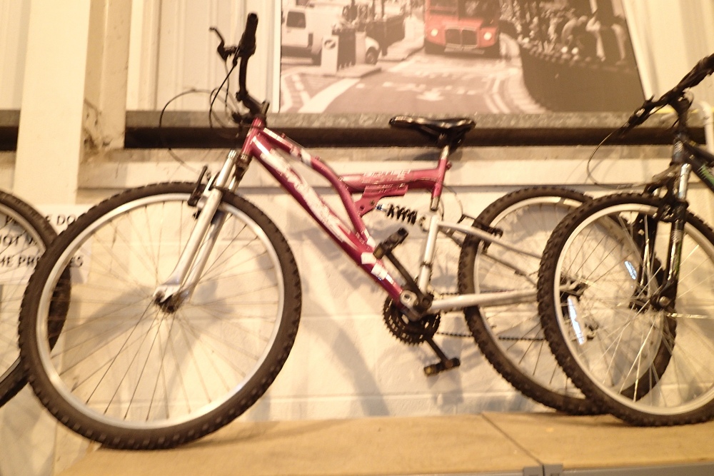 Bolero British Eagle 18 speed mountain bike with front and rear suspension