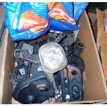 Large box of Peugeot 306 spare parts