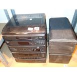 Sony LBT-D109 music system and a pair of speakers CONDITION REPORT: All electrical