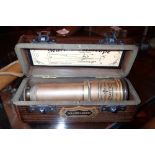 Cased small telescope marked Royal Telescope London