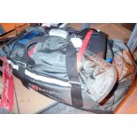 Camping equipment contained in Berghaus Mule comprising Vango 2 and 3 man tents,