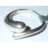 Ladies fancy 925 silver ring