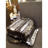 Mengascini Super M Watkins accordian in a fitted case
