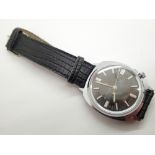 Gents Starlon Executive vintage wristwatch on leather strap