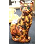 Anita Harris sitting cat figurine 418 signed