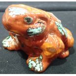 Anita Harris toad figurine L: 12 cm