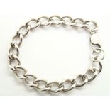 Gents silver wrist chain 30g