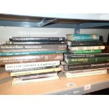 Collection of hardback antique reference books