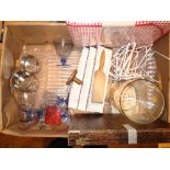 Box of kitchen items