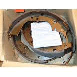 Two pairs of automotive brake shoes