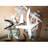Mixed Lot of Plastic / Diecast Model Aircraft