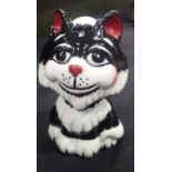 Lorna Bailey cat Tex H: 14 cm