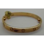 Cartier type ladies bangle