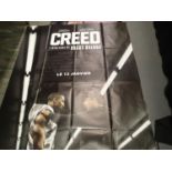 One sheet film poster Creed in good condition with no tears