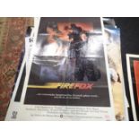 One sheet American film poster Firefox 1982 70 x 100 cm Condition Report: Some pinholes and wear