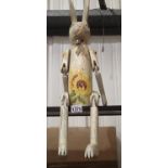 Wooden shelf rabbit H: 72 cm (standing)