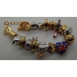 Bradford Exchange England charm bracelet