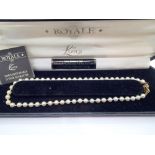 Boxed Royale pearls by Lotus