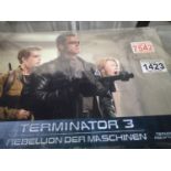 Set of lobby cards for Terminator 3