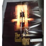 The Godfather Part III posters and lobby cards Condition Report: Large poster is overall in good