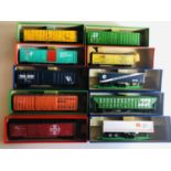 10x HO Scale US Assorted Freight Wagons - Fitted with Kaydee Couplings