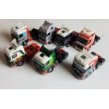 7x Corgi 1:50 HGV Trucks - Unboxed