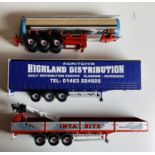 3x Corgi 1:50 HGV Trailers - All Unboxed