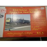DCK 4MM OO Gauge Class 105 Conversion Kit CONDITION REPORT: Contents Unchecked