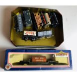 Bachmann OO Gauge Bogie Bolster Wagon Boxed with additional 7x Unboxed Wagons `
