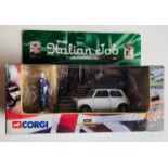 Corgi 04441 The Italian Job Mini & Driver Set - Miny & Boxed