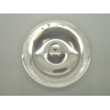 Hallmarked silver Armada dish assay London 1966 maker RC D: 17 cm 262g. P&P group 1 (£16 for the