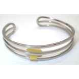 Ladies fancy Torq bangle. P&P group 1 (£16 for the first item and £1.50 for subsequent items)