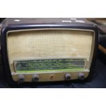 Philips valve radio. P&P Group 3, (£25+VAT for the first lot and £5+VAT for subsequent lots)