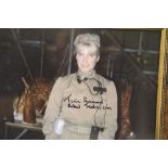 Tina Simmons, (Rebel Technician in Return of the Jedi) framed signed photograph, 25 x 20 cm, with