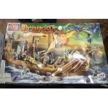 Boxed Mega bloks Dragons Krystal wars. P&P Group 1 (£14+VAT for the first lot and £1+VAT for