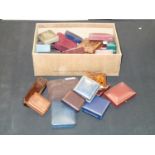 Approximately 30 vintage jewellery boxes, including examples from Garrard, Selfridge and others P&