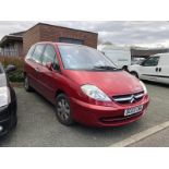 2003 Citroen C8 2.0 Diesel, 106,000 miles No MOT, one key. As there is no viewing for this sale,