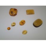 Mixed butterscotch and Baltic amber pieces P&P group 1 (£16 for the first item and £1.50 for