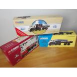 Corgi 3 x 1.50 scale Scammell Scarab Sets P&P group 2 (£20 for the first item and £2.50 for