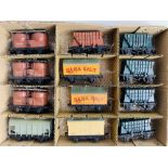 12x Hornby Dublo Assorted Freight Wagons - Unboxed P&P group 2 (£20 for the first item and £2.50 for