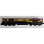 Lima OO Gauge Class 66 Fitted with Hornby Digital DCC TTS Sound Decoder - Set to #66 in EWS Livery -