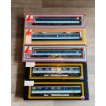 Dapol OO Gauge Class 150 2x Car DMU, Lima Class 117 Centre Car, 2x Lima Mk2 Passenger Coaches -