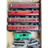 5x Hornby Dublo Assorted Freight Wagons & Trix TTR Crane Wagon - Unboxed P&P group 2 (£20 for the