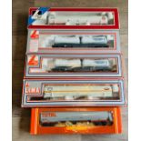 5x Assorted OO Gauge Tanker Wagons To Include: 2x Lima Croxton & Garry JCA, 1x Hornby 100 Ton Total,