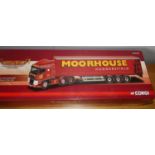 Corgi 1.50 scale Moorhouse DAF XF Space Cab Curtainside P&P group 2 (£20 for the first item and £2.