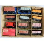 11x Hornby Dublo Various Assorted Freight Wagons 2x Boxed with 1x Additional Empty Box P&P group