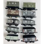 10x N Gauge Assorted Freight Wagons - All Unboxed P&P group 2 (£20 for the first item and £2.50